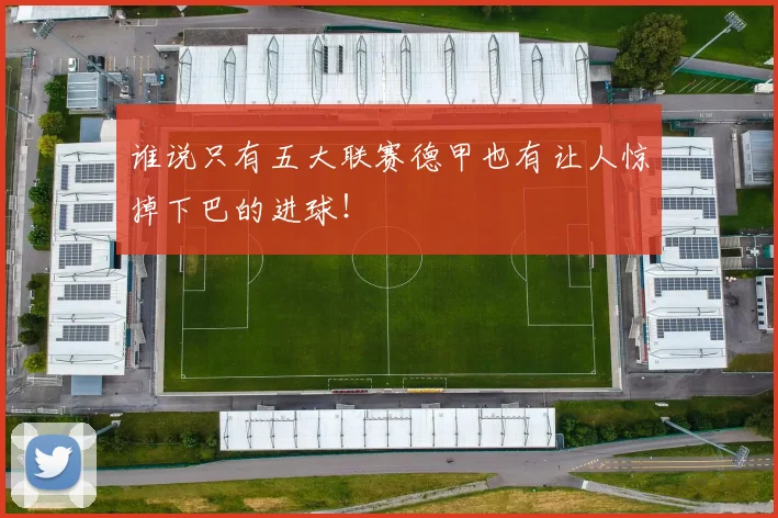 谁说只有五大联赛德甲也有让人惊掉下巴的进球!